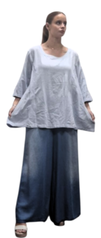Shirt-ijsblauw-A-lijn-100-cotton