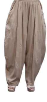 Broek  zand 100% katoen