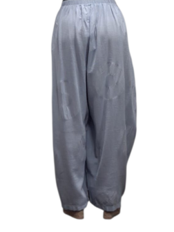 Broek ijsblauw 100% katoen
