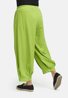 Kekoo linnen ballonbroek Venti groen