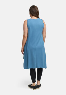 Kekoo mouwloze jurk/top Solail blauw
