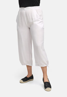 Kekoo Broek 7/8 Uni &#039;Serra&#039; wit