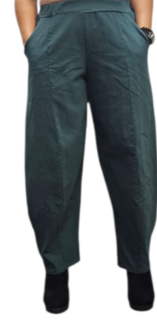 Broek petrol stretch