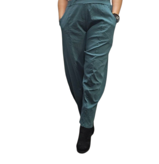 Broek petrol stretch