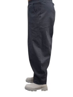 Broek-antraciet stretch