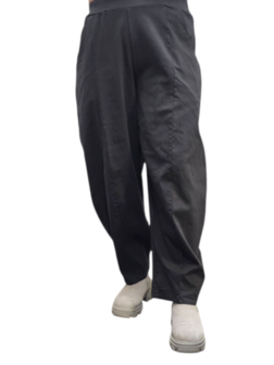 Broek-antraciet stretch