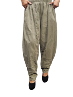 Aparte broek greige corduroy