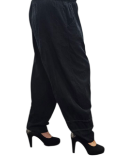 Aparte broek zwart corduroy
