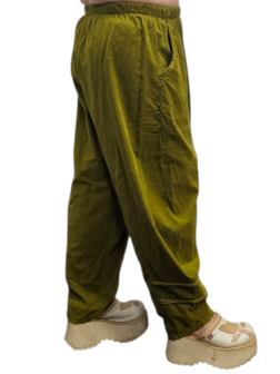 Aparte broek groen corduroy