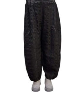 Aparte broek zwart stonewashed