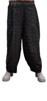Aparte broek zwart stonewashed