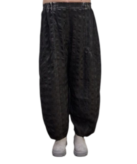 Aparte broek zwart stonewashed