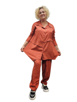 Soepel vallende aparte blouse terra