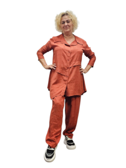 Soepel vallende aparte blouse terra