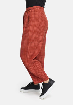 soepel vallende broek met centuur Terra