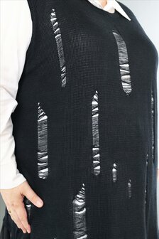 All-season jurk Bella Plain van zachte breikwaliteit
