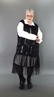 All-season jurk Bella Plain van zachte breikwaliteit