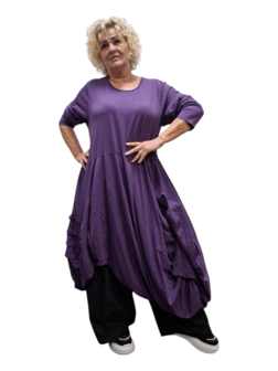 Aparte-ballonjurk/tuniek-purple