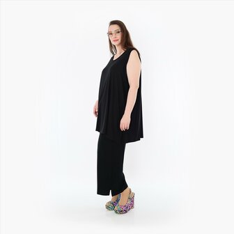 Mouwloze top Skye zwart