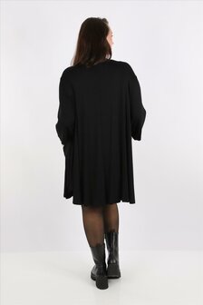 Basic Big shirt Skye zwart