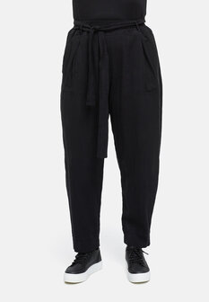 Broek met centuur zwart 