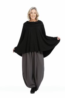 Prima Shirt, effen zwart