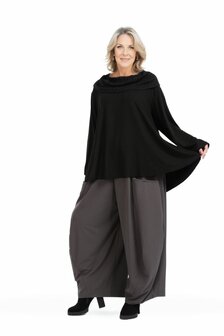 Prima Shirt, effen zwart