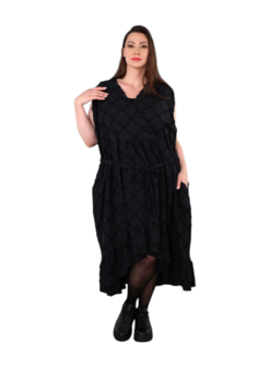 Jurk Brezza diamond zwart