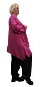 A lijn tuniek roze