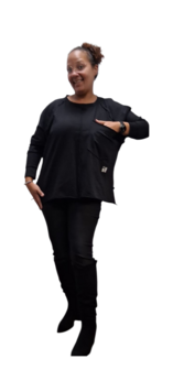 Sweater zwart