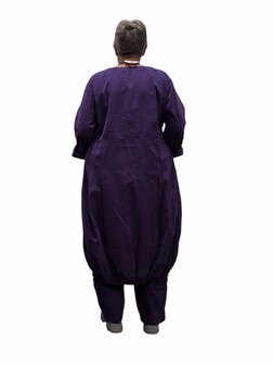 Ballonjurk corduroy purple
