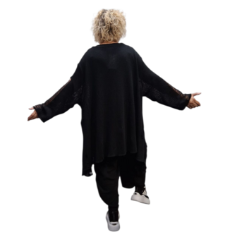  Big Shirt Bella in A-vorm van zachte breikwaliteit