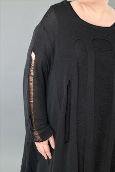  Big Shirt Bella in A-vorm van zachte breikwaliteit