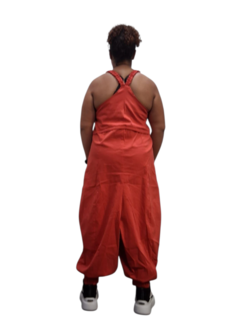 Kekoo tuinbroek &#039;Isara&#039; rood stretch parachutestof
