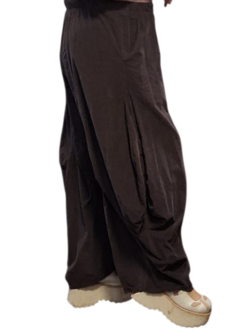 Ruime ballonbroek  bruin corduroy