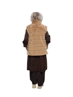 Leuke bodywarmer camel