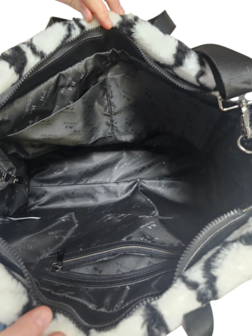 H4  luxe bag black-imitatiebont