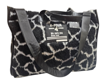 H4  luxe bag black-imitatiebont