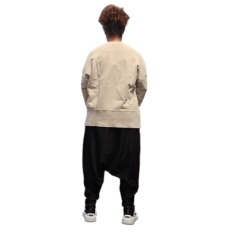 Sweater-met-zand met openingen
