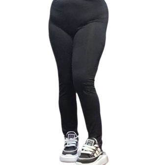 Legging zwart in Viscose-Stretch