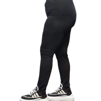 Legging zwart in Viscose-Stretch
