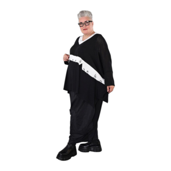 Gooi Nuvella Plain zwart /wit