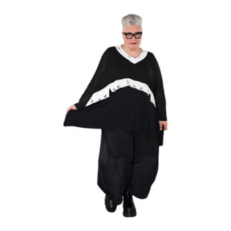 Gooi Nuvella Plain zwart /wit
