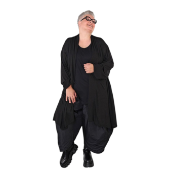 Vest Celine Plain black openvallend