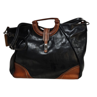 luxe bag zwart imitatieleder