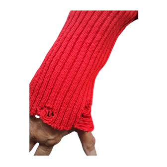 Korte trui Ella rood