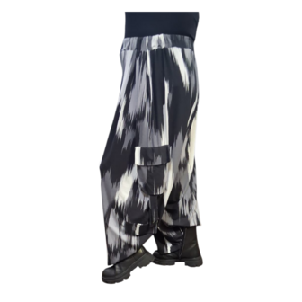 Winterbroek Hera zwart grijs wit