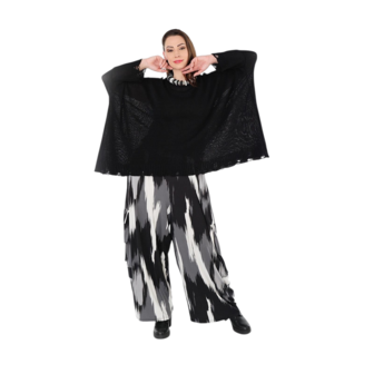Winterbroek Hera zwart grijs wit