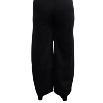 Basic broek zwart in rechte vorm