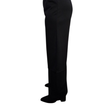 Basic broek zwart in rechte vorm